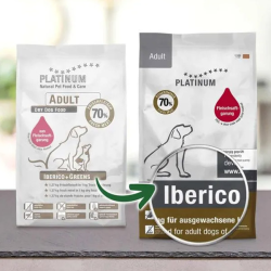 Platinum Adult sausas šunų maistas su Iberijos kiauliena, 5 kg