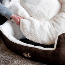 Nobby Taika rudas guolis šunims ir katėms, 55x50x21 cm