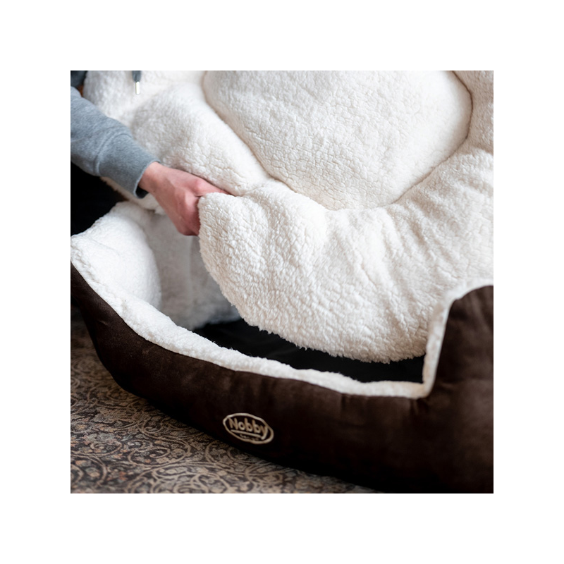 Nobby Taika rudas guolis šunims ir katėms, 55x50x21 cm