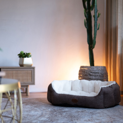 Nobby Alba rudas guolis šunims ir katėms, 45x40x19 cm