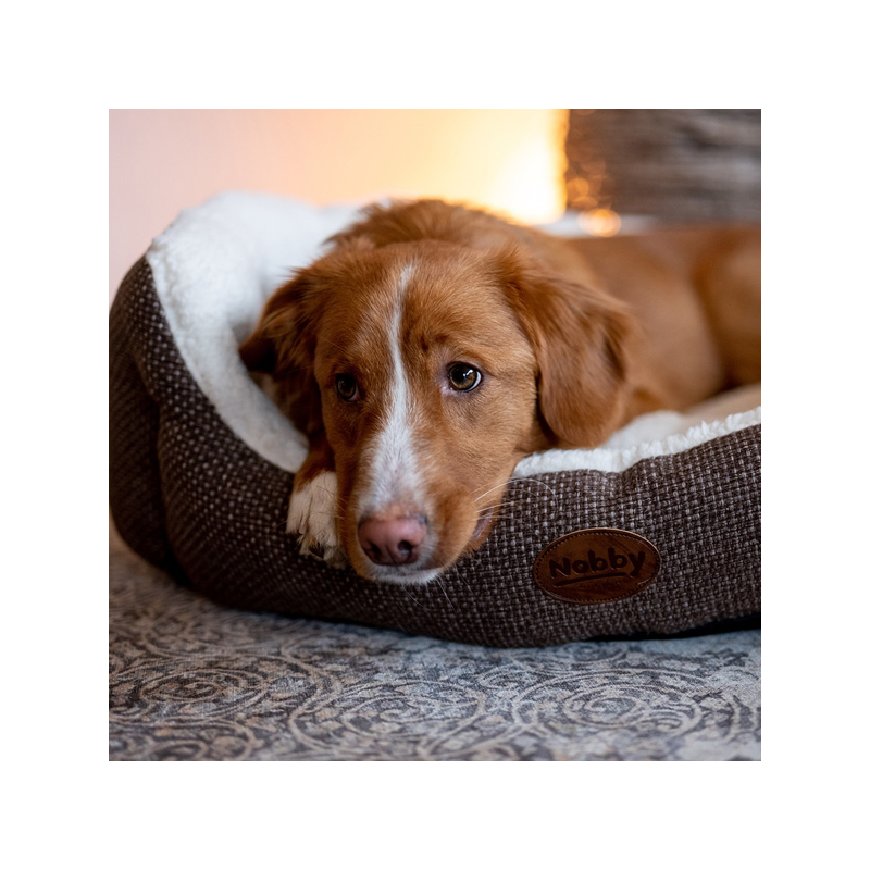 Nobby Alba rudas guolis šunims ir katėms, 45x40x19 cm