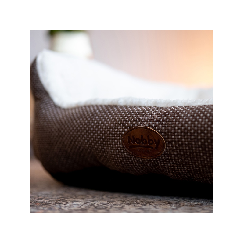 Nobby Alba rudas guolis šunims ir katėms, 45x40x19 cm