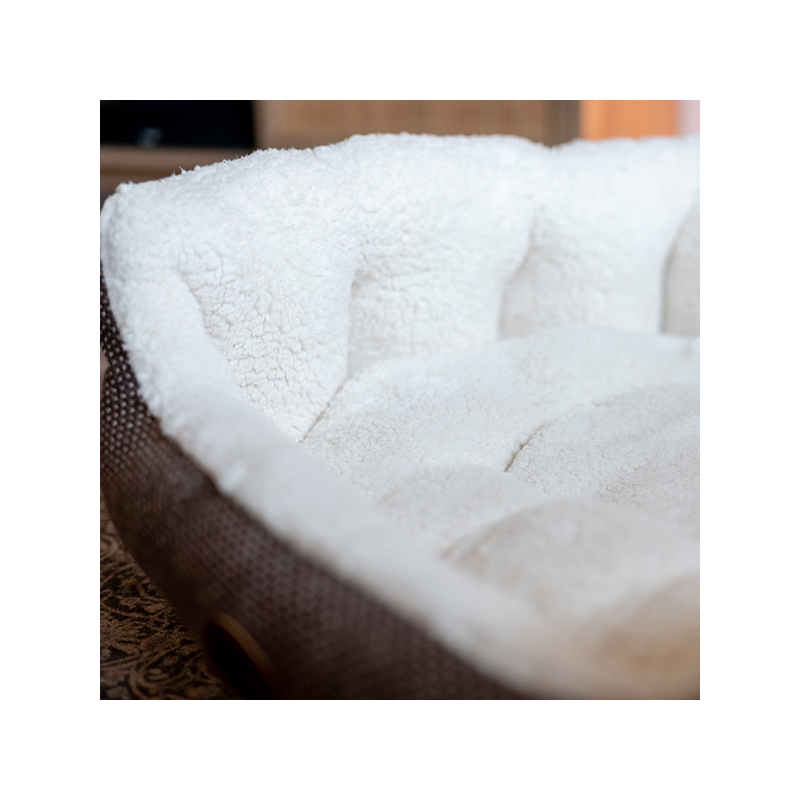 Nobby Alba rudas guolis šunims ir katėms, 45x40x19 cm