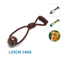 Nobleza virvė su kamuoliuku žaislas šunims, 33 cm