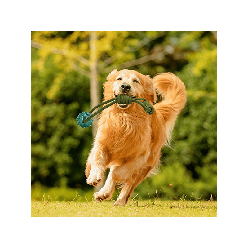 Nobleza virvė su kamuoliuku žaislas šunims, 33 cm