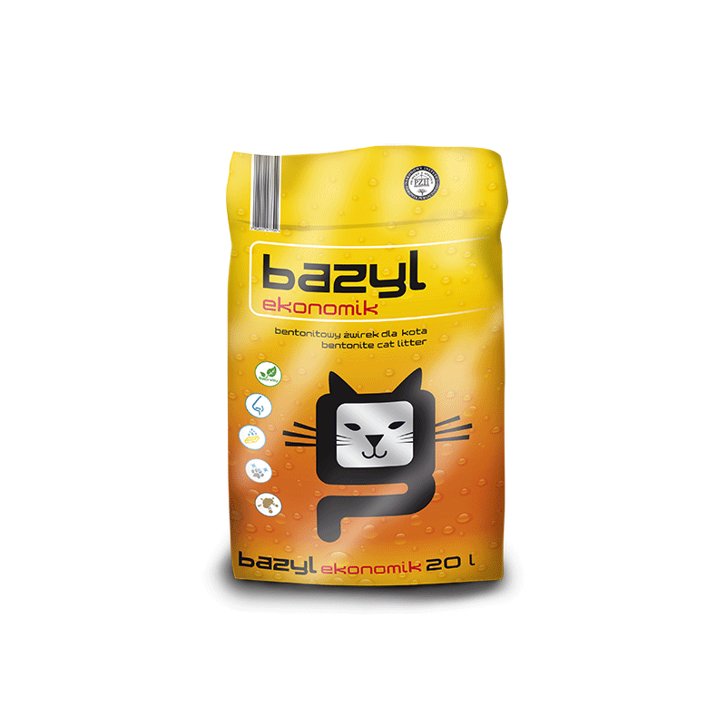 Bazyl Ekonomik bentonitinis kraikas katėms, 20 l