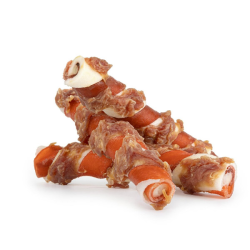 Happet Happ Snack karvės odos lazdelės su ėriena skanėstai šunims, 5 vnt.