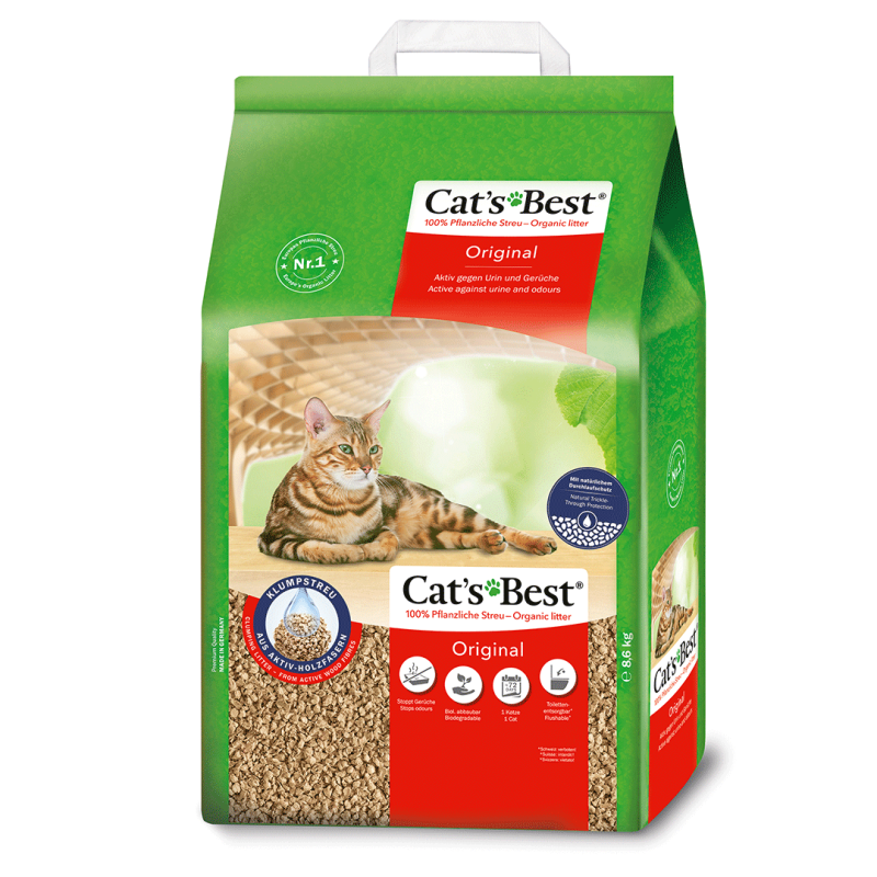 Cat’s Best Original kraikas katėms, 20 l