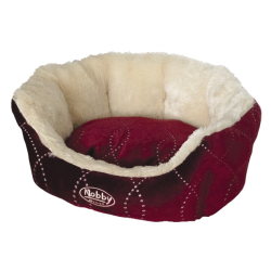 Nobby Ceno bordo spalvos guolis šunims ir katėms, 66x57x22 cm