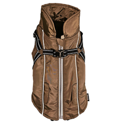 Nobby Lika 2in1 ruda striukė šuniui, 55 cm