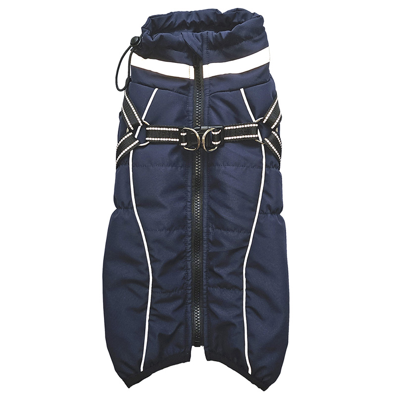 Nobby Elor 2in1 mėlyna striukė šuniui, 60 cm