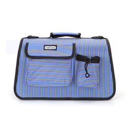 Nobleza mėlynas kelioninis krepšys katėms, 44,5x26x20 cm