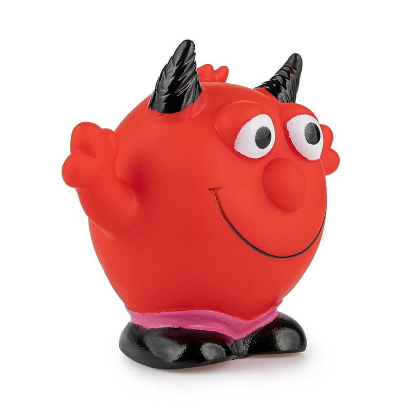 Happet raudonas monstras žaislas šunims, 13 cm
