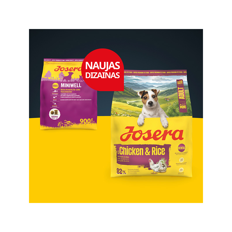 Josera Mini Chicken&Rice sausas maistas šunims, 10 kg