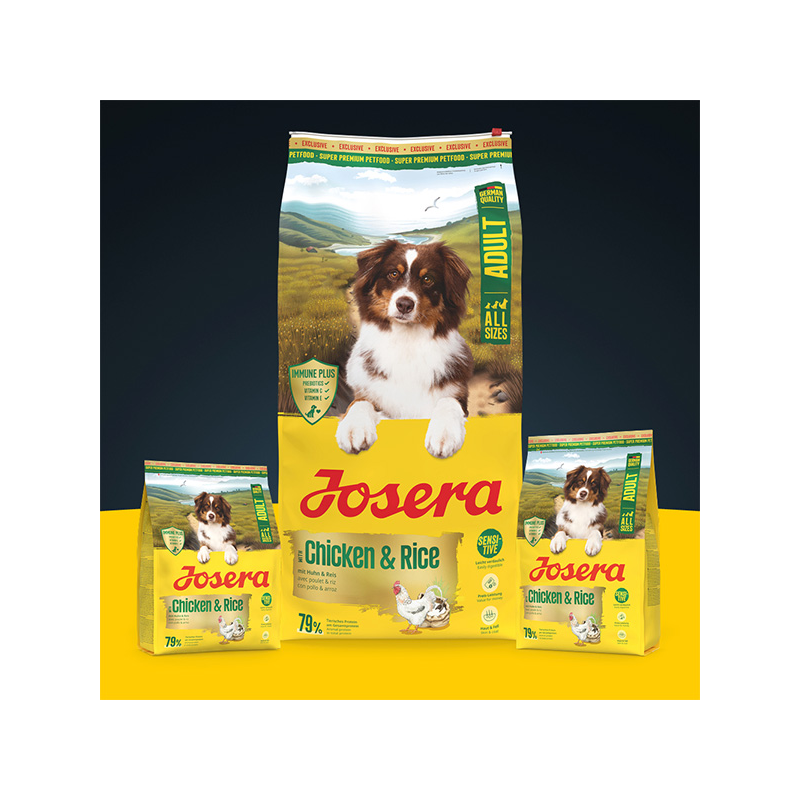 Josera A/S Chicken&Rice sausas maistas šunims, 12,5 kg