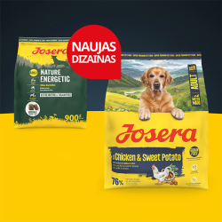 Josera Medi/Maxi Chicken&Sweet Potato sausas maistas šunims, 12,5 kg