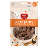HAP Meat Fancy triušienos kubeliai skanėstai šunims, 100 g