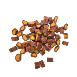 HAP Meat Fancy jautienos ir menkės skanėstai šunims, 100 g