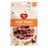 HAP Meat Fancy ėrienos ir menkės skanėstai šunims, 100 g