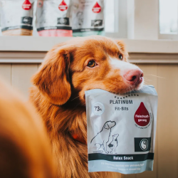 Platinum Fit-Bits Relax skanėstai su vištiena šunims, 150 g
