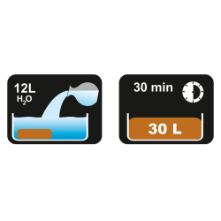 Happet suspaustas, smulkus kokoso substratas terariumui, 2 kg