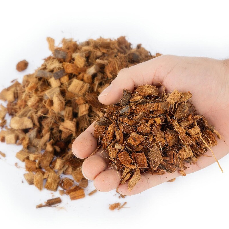 Happet suspaustas, stambus kokoso substratas, 2 kg