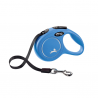 Flexi New Classic Tape mėlynas pavadėlis šunims, M